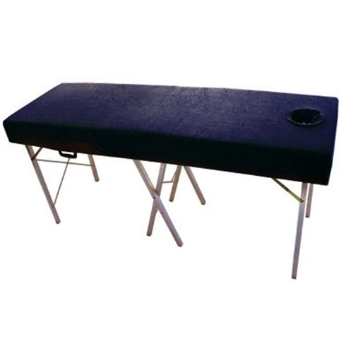 Couch / Bed Cover With Face Hole - Navy Blue